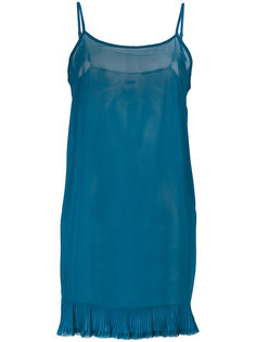 полупрозрачное платье с писсировкой Twin-Set