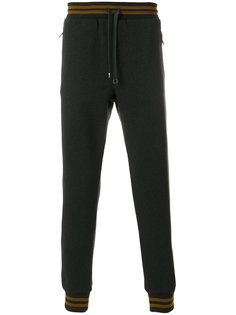 спортивные брюки с отделкой металлик Dolce & Gabbana