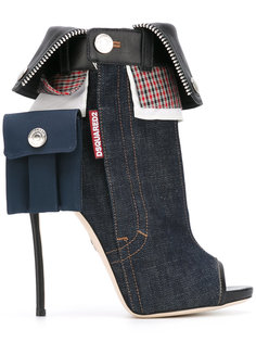 ботинки Bou Bou в байкерском стиле Dsquared2