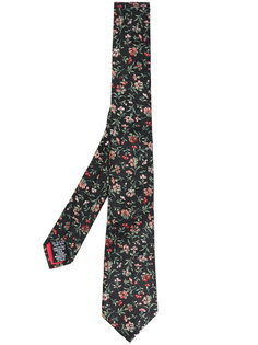 галстук с цветочной вышивкой Paul Smith