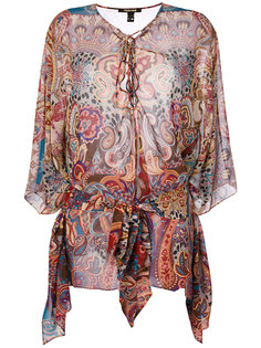 топ с узором  Roberto Cavalli