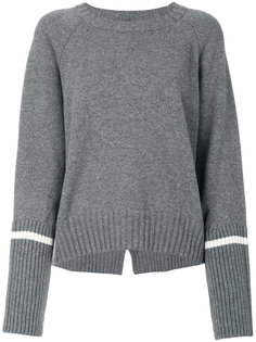 свитер с полосками на рукавах Moncler