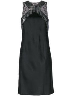 приталенное платье с вырезом-халтер Paco Rabanne