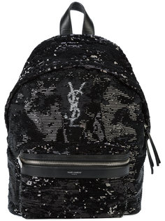 рюкзак с логотипом Saint Laurent
