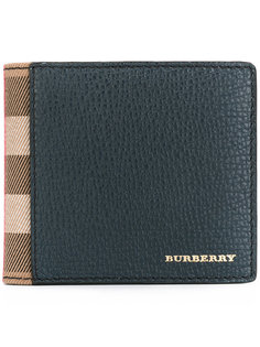 складной бумажник в клетку  Burberry