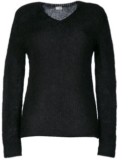 классический трикотажный свитер  Saint Laurent