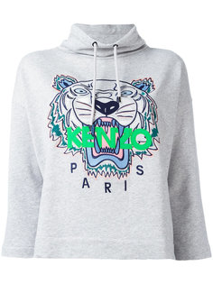 укороченная толстовка с капюшоном Tiger  Kenzo