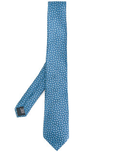 галстук с принтом треугольников Lanvin