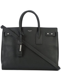 большая сумка-тоут Sac de Jour Souple Saint Laurent