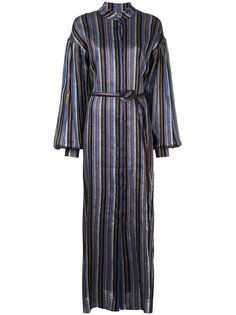 belted stripe dress Osman