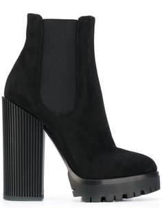 ботинки по щиколотку на массивном каблуке Dolce & Gabbana