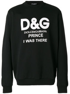 толстовка с логотипом Prince Dolce & Gabbana