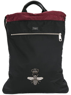 рюкзак с аппликацией пчелы Dolce & Gabbana