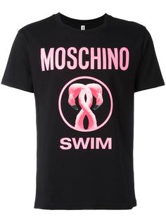 футболка Flamingo  Moschino
