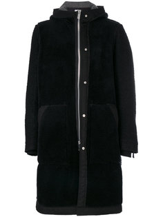 пальто с капюшоном Sacai