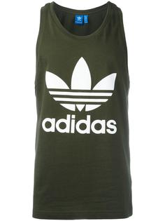 топ с логотипом Adidas Originals