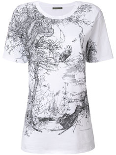 футболка с принтом Nature Alexander McQueen
