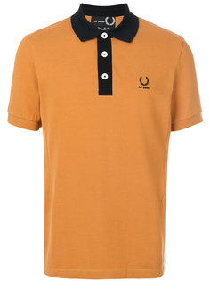 футболка-поло с контрастным воротником Raf Simons X Fred Perry
