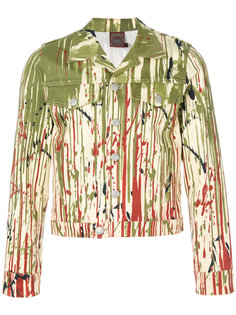 куртка с эффектом краски Jean Paul Gaultier Vintage