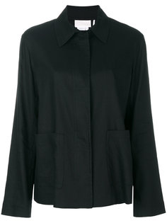 классическая приталенная куртка с драпировкой  DKNY