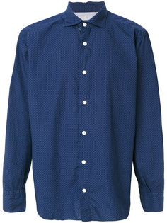 рубашка с мелким принтом Eleventy