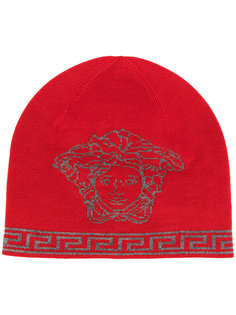 Medusa intarsia beanie hat Versace