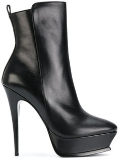 ботинки по щиколотку на платформе Saint Laurent