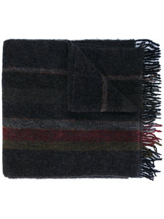 striped oversized scarf Études