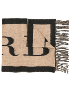шарф с логотипом Burberry