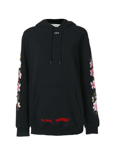 толстовка с принтом цветущих вишен Off-White