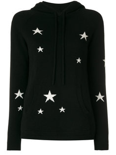 star patch hooded jumper  Chinti And Parker