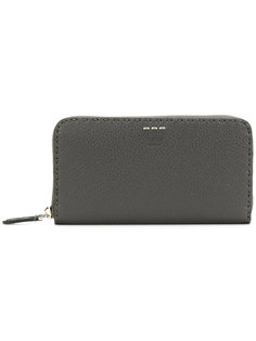 zipped continental wallet Fendi