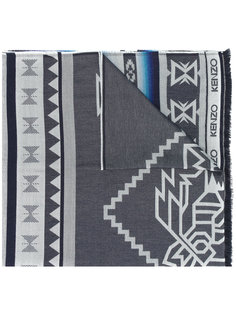 Aztec print scarf Kenzo