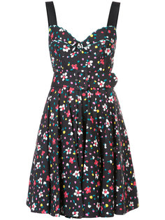 корсетное платье с цветочным принтом Marc Jacobs