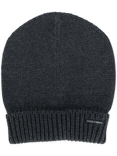 ribbed turn-up hem beanie Dolce & Gabbana