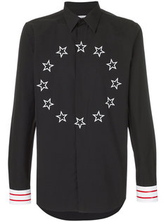 рубашка с принтом звезд Givenchy