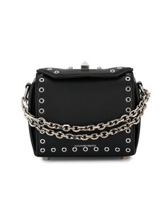 Mini Box Bag 15 eyelet embellished bag Alexander McQueen