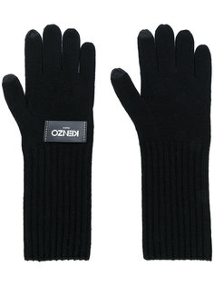 logo patch gloves Kenzo