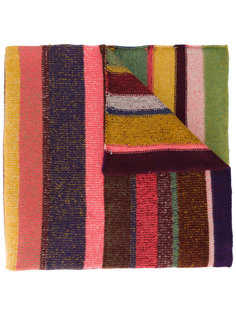 Rainbow knitted stripe scarf The Elder Statesman