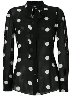 блузка с открытой вышивкой Boutique Moschino