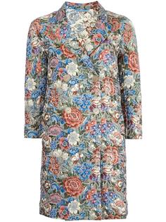 жаккардовое двубортное пальто Ermanno Scervino