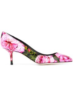туфли-лодочки с принтом Dolce & Gabbana