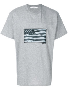 футболка с принтом флага США Givenchy