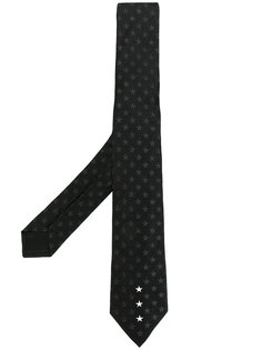 галстук с вышитыми звездами Givenchy