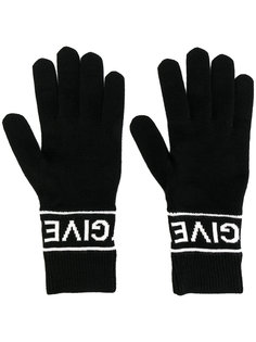 перчатки с логотипом Givenchy