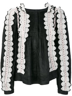 блузка с кружевной отделкой Isabel Marant