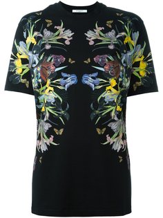 футболка с цветочным принтом  Givenchy