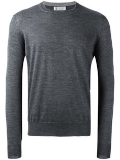 пуловер с круглым вырезом Brunello Cucinelli