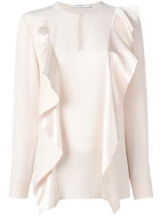 блузка с оборками Givenchy