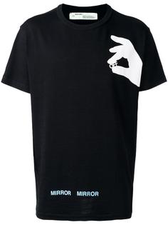 футболка с принтом логотипа Off-White